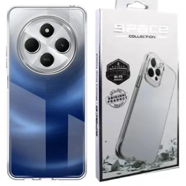 Imagem de Capa Capinha Space Hybrid Clear Anti-impacto Compatível Redmi 14c / Poco C75