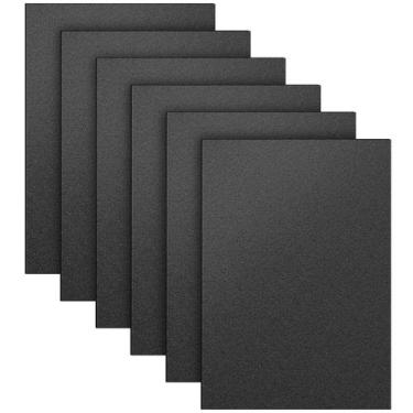 Imagem de Folha de plástico Bonnary Black ABS 12x16cm 0,15 cm de espessura, paco