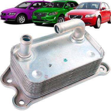 Imagem de Resfriador Trocador De Calor Oleo Motor V50 S40 C70 C30 Xc60