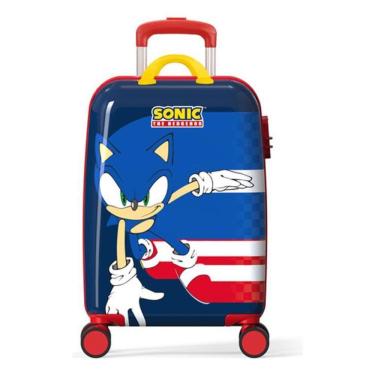 Imagem de Mala De Viagem Pequena Infantil Escolar  Sonic