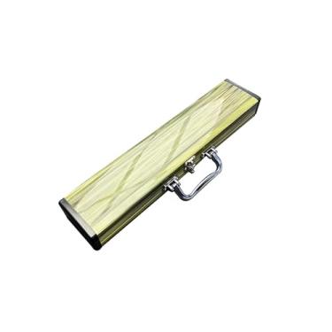 Imagem de menolana Estojo de flauta de bambu, estojo protetor com alça, acessórios, caixa de transporte, caixa de flauta de dura para apresentação, presente de, M