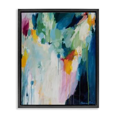 Imagem de Stupell Industries Eucalyptus Bright Expression Black Framed Floater Canvas Wall Art Design por Amira Rahim, 21 x 17