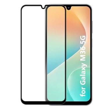 Imagem de Kepuch Protetor de Tela para Samsung Galaxy M36 5G - Vidro Temperado 2 Pacotes