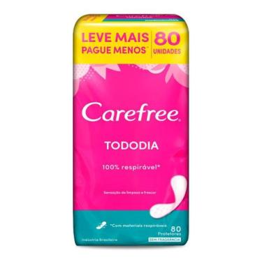 Imagem de Kit c/ 4 Protetor Diario Todo Dia 80 Unidades Carefree