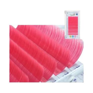 Imagem de Cílios Postiços Coloridos Yelix Volume Extensions, Fácil Aplicação Em 