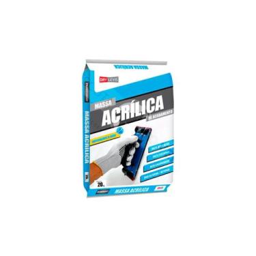 Imagem de Massa Acrílica para Nivelamento e Regularização em Pó 20Kg Elastment -