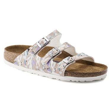 Imagem de Sand lia feminina Florida da BIRKENSTOCK, Rose Birko-flor, 5-5.5 Narrow Women/3-3.5 Narrow Men