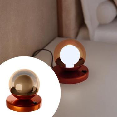 Imagem de Arandela luminária de Mesa Moderno Dama com Interruptor e com Lâmpada 