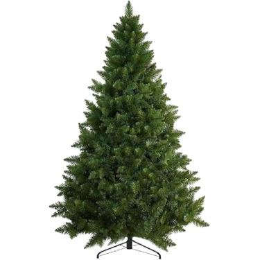 Imagem de Árvore de Natal Luxo Pinheiro 1,8m Cheia, Realista e Elegante Natal Encantador, Decoraçao Natalina Decoração de Casa Base de Metal Resistente Fácil e Prático de Montar Linha Super Premium 1,80