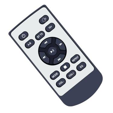 Imagem de ZWP Controle remoto de substituição Boombox compatível com HOVOYNN HC030, Arafuna CD5120B, MONODEAL MD706 leitor de CD portátil