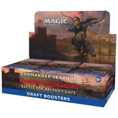 Imagem de Magi The Gathering Commander Legends Batalha por Baldur`s Gate Caixa de Boosters de Draft 480 Cartas
