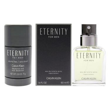 Imagem de Kit de perfume Calvin Klein Eternity para homens, 2 peças