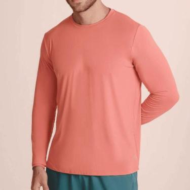 Imagem de Camiseta Lupo Sport T-Shirt Repelente UV 77031-002, Tijolo, G