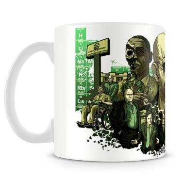 Imagem de Caneca Personalizada Breaking Bad - Porcelana Branca - Mod.4 - Amo Can