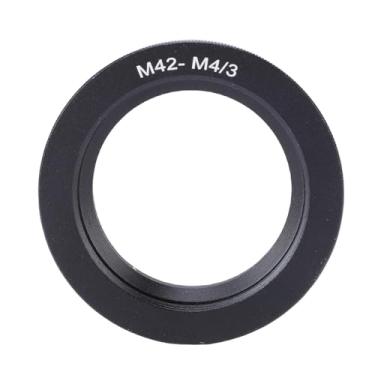 Imagem de GOWENIC Adaptador de Lente M42 para M43, Adaptador de Montagem Ultrafino de Liga de Alumínio de 6 Mm para Câmera Sem Espelho, Com Compatibilidade de Tubo de Foco para Lentes Industriais