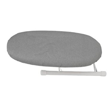 Imagem de HEEPDD Placa de Passagem de Mesa, Mini Placa de Ferro Com Suporte Estável Dobrável para o Design de Poupança para Viagens Em Casa para Espaços Pequenos Apartamentos de Dormitórios e (GRAY)