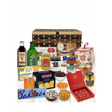 Imagem de Cesta de Natal Premium BOURNVILLE 20 Itens Sem Álcool 2025