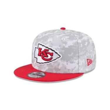 Imagem de BONE NEW ERA 9FIFTY KANSAS CITY CHIEFS NFL SALUTE SERVICE 2025 MILITAR-Masculino