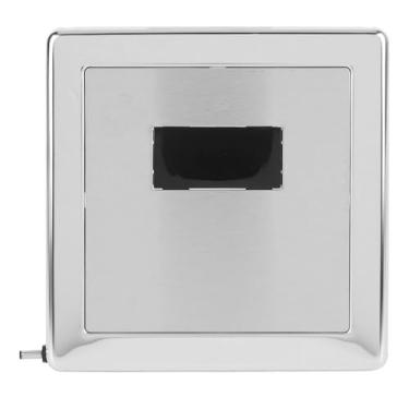 Imagem de YWBL-WH Sensor Automático de Descarga de Mictório Válvula Sem Toque de Aço Inoxidável Com Indicador LED para Banheiros Públicos, Escritório e Uso Doméstico Solução Higiênica de Banheiro Montada na