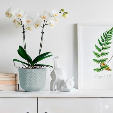 Imagem de Vaso de Mesa modelo Beta em Polietileno 3,6L (Cinza)