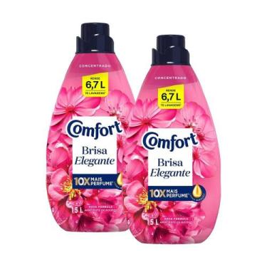 Imagem de Kit 2 Amaciante Concentrado Comfort Fiber Protect 1.5L