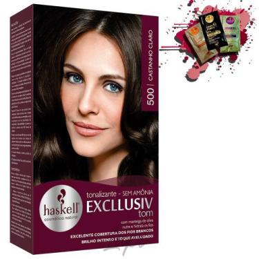 Imagem de Tonalizante 500 Haskell Excllusiv Tom Castanho Claro