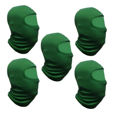 Imagem de 5 Touca Toca Balaclava Proteção Uv50+ Térmi Verde-Bandeira