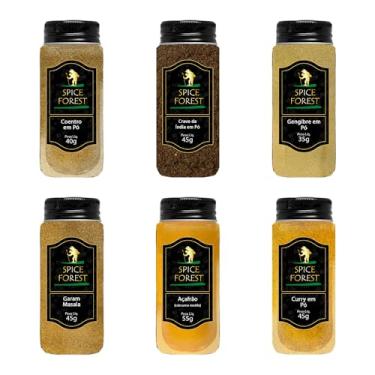 Imagem de Pimenta do Reino Branca em Grãos, Açafrão, Zaatar