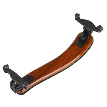 Imagem de Peças de instrumento de cordas ajustáveis acolchoadas de plástico preto para violino 3/4 4/4 peças de violino para iniciantes