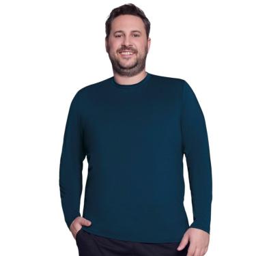 Imagem de Camisa Térmica Selene Proteção UV50+ Plus Size Masculina