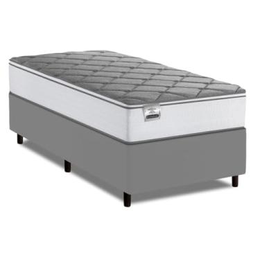 Imagem de Cama Box Solteiro Real Max Force Softgel 88x188x65cm - Suporta até 200 kg