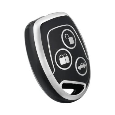 Imagem de Capa para chave de carro compatível com protetor Mondeo Focus Fusion Fiesta Galaxy Transit 2008 2006 2007 (acessório de reposição, não OEM)