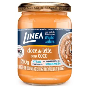 Imagem de Doce de Leite com Coco sem Adição de Açúcares Linea 210g