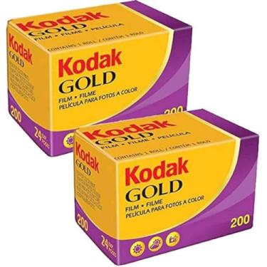 Imagem de Kodak 6033963 Filme Gold 200 135/24 (pacote com 2)