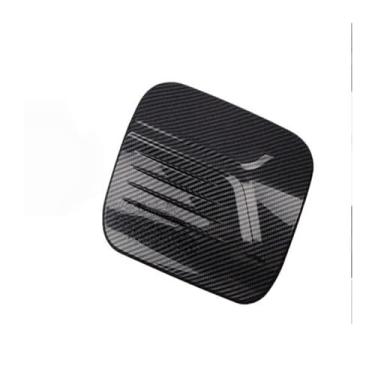 Imagem de Tampa do tanque de combustível cromada para Toyota Corolla Cross XG10 2022-2024 - Acessórios externos(Carbon fiber)
