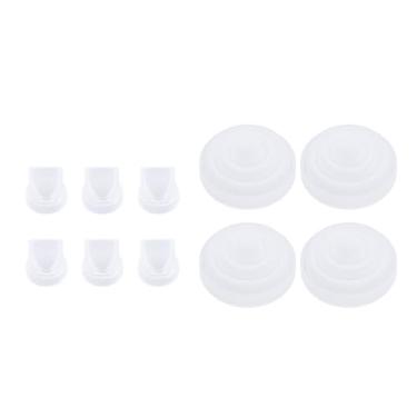 Imagem de Alomejor Conjunto de Válvulas Bico de Pato e Diafragmas de Silicone para Peças de Reposição de Bomba Tira Leite M5