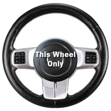 Imagem de Capas de volante Wrangler(JK 2011-2018/Unlimited 2011-2017), capa de volante para Jeep Grand Cherokee IV (WK2 2011-2013) Compass I (MK49 2011-2016) Patriot (2011-2017) Liberty(2011-2017) Liberty(2011