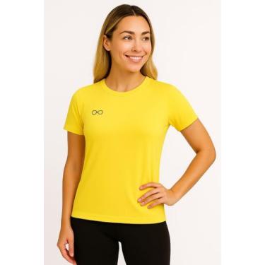 Imagem de Blusa Feminina Fitness Dry Fit Academia Caminhada Esportiva - Via Ello