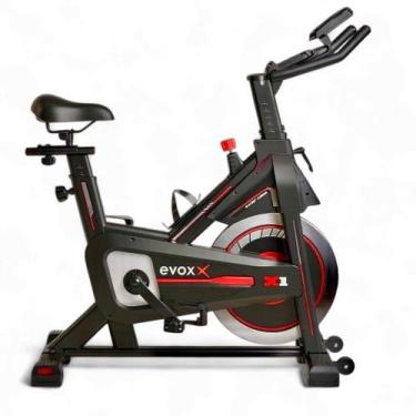 Imagem de Bicicleta Spinning INDOOR Evox X1 Roda de Inércia 10Kg - Evox Fitness