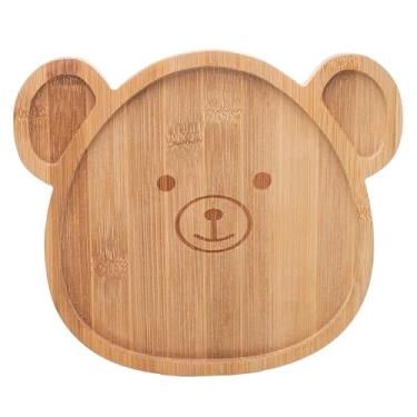 Imagem de LYOR - Prato Infantil Bear 23cm x 20cm x 1,2cm Bambu