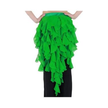 Imagem de Cinto De Saia Com Franjas De Raposa De Nove Caudas Para Dança Do Ventr