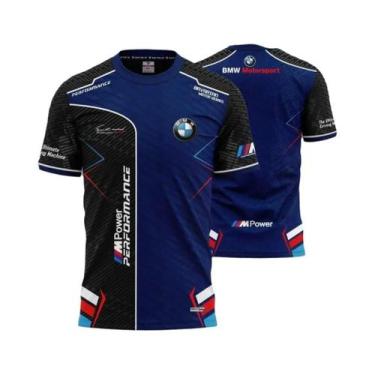 Imagem de Camiseta De Ciclismo Masculina De Secagem Rápida E Respirável BMW M Po