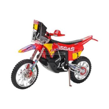 Imagem de Modelo De Motocicleta Em Escala 1:18 Red Bull 2023 GASGAS RX450F Brinq