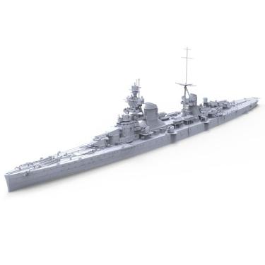 Imagem de MRY-SFW Kit de modelo militar Itália Trento-Class Heavy Cruisers RN Trento, linha de água 1942