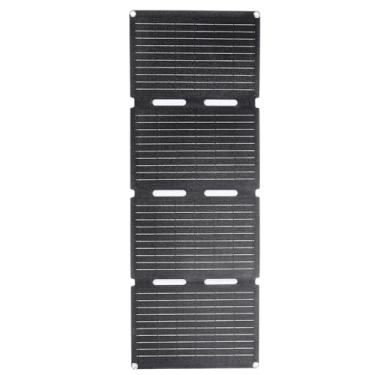 Imagem de Luocute Carregador de Painel Solar de 40 W, Carregador Solar Dobrável Portátil Com Material ETFE e Saída USB C, Impermeabilização para Telefones, Tablets, Bancos de Energia,