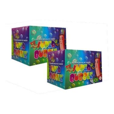 Imagem de Kit 24 Bolha Sabão Lembrancinha Aniversário Bolinha Sabão - Matoys