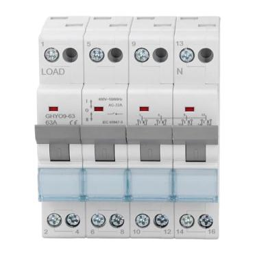 Imagem de YWBL-WH 63A Chave de Transferência Manual 4P Comutação de Energia Dupla Com Proteção contra Sobrecarga para Gerador Doméstico RV Caixa Retardadora de Chama PP 50-60Hz 1200A Corrente de Curto-circuito