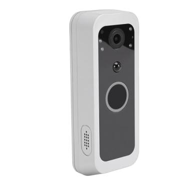 Imagem de Luocute Campainha de Vídeo WiFi, Detecção de Movimento de Lente Dupla 1080P, Conversa Bidirecional, Luz Infravermelha IP65, Câmera Inteligente à Prova de água Com Armazenamento Em