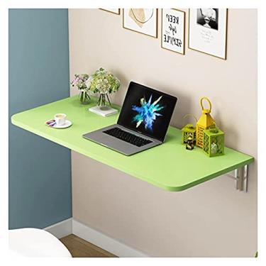 Imagem de AkosOL Companheiro de mesa para casa, bar, cozinha, sala de jantar, mesa dobrável montada na parede, bancada de trabalho flutuante, prateleira de armazenamento, mesas que economizam espaço, 70 x 30 cm