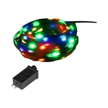 Imagem de Luz De Cordão LED Verde 10-100M 24V Luzes De Natal Externas Para Decor